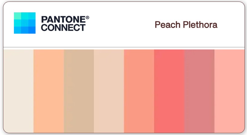 PANTONE Peach Plefora